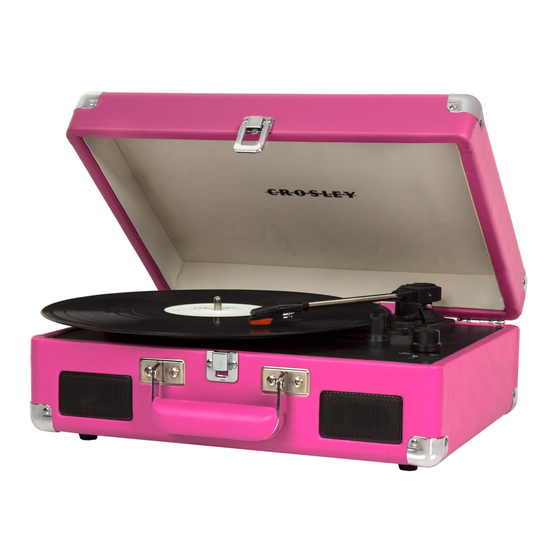 Crosley CR8005 Instruction Manual