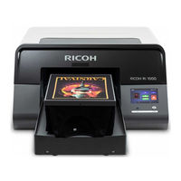 Ricoh Ri 1000 User Manual
