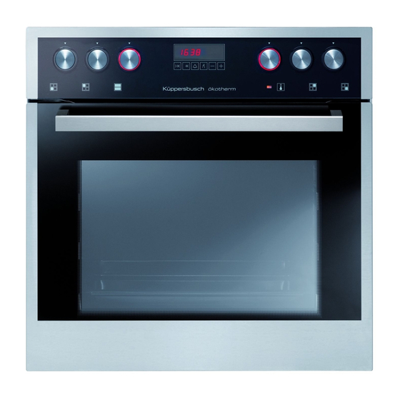 Küppersbusch EEH 6300.8 Instructions For Use And Installation Instructions