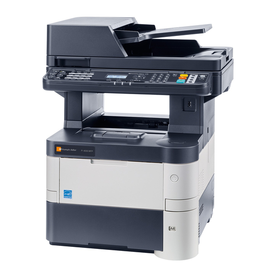 Utax P-4030 User Manual