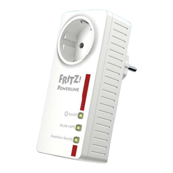 Fritz! POWERLINE 546E Installation And Operation Manual