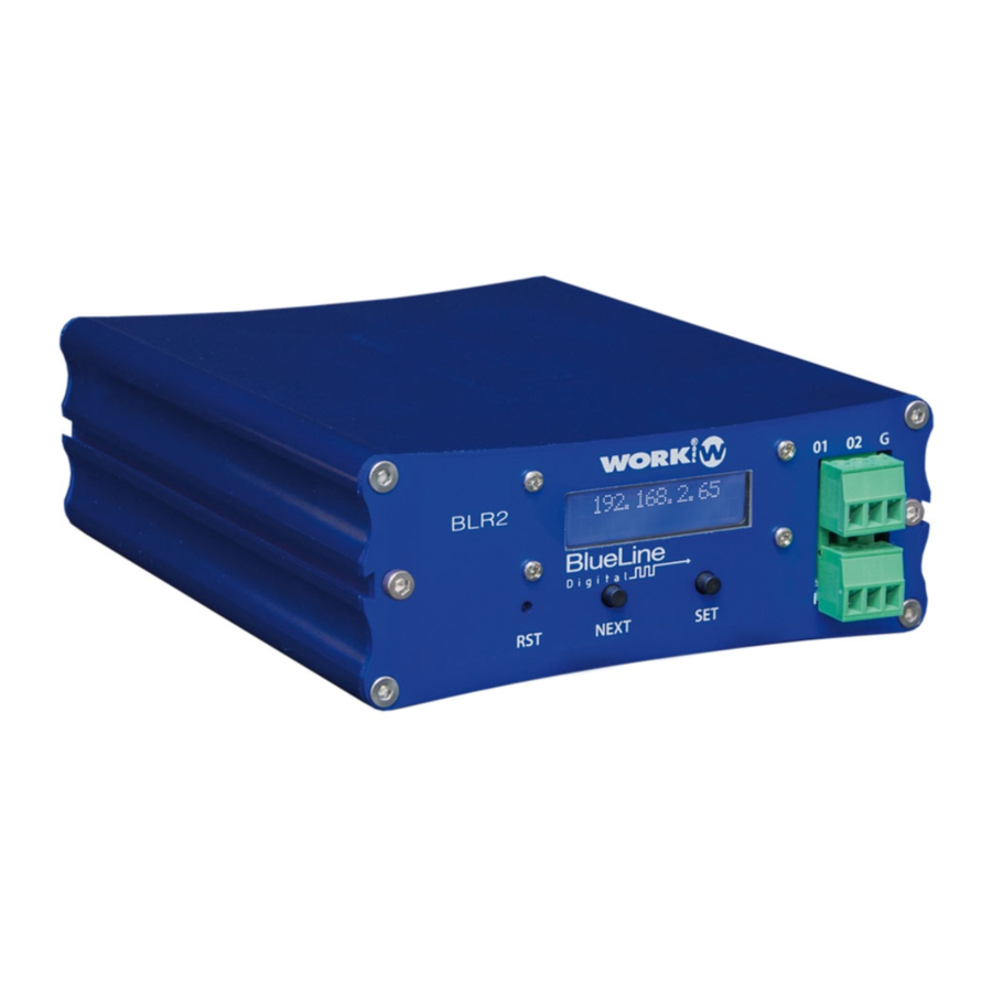 WorkPro BLR2 LITE MKII User Manual