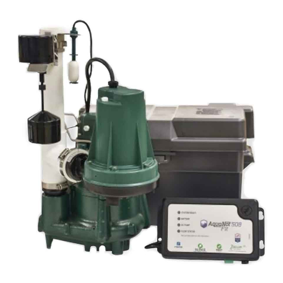 Zoeller AquaNot 508 Fit Installation Instructions Manual
