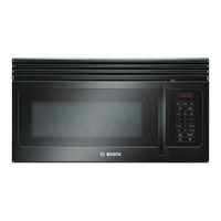 Bosch HMV3021U Use And Care Manual