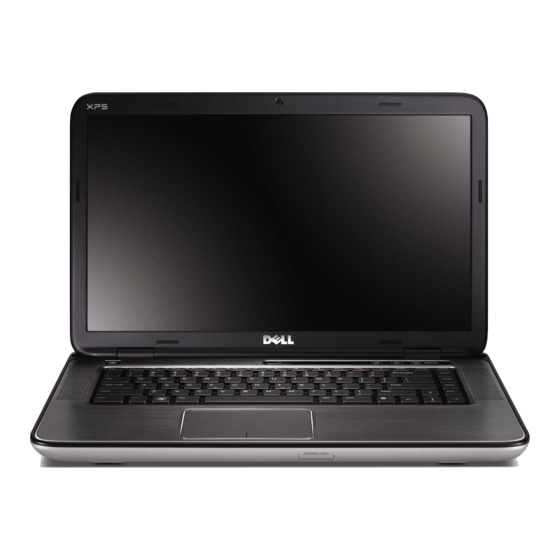 Dell XPS 15 Setup Manual