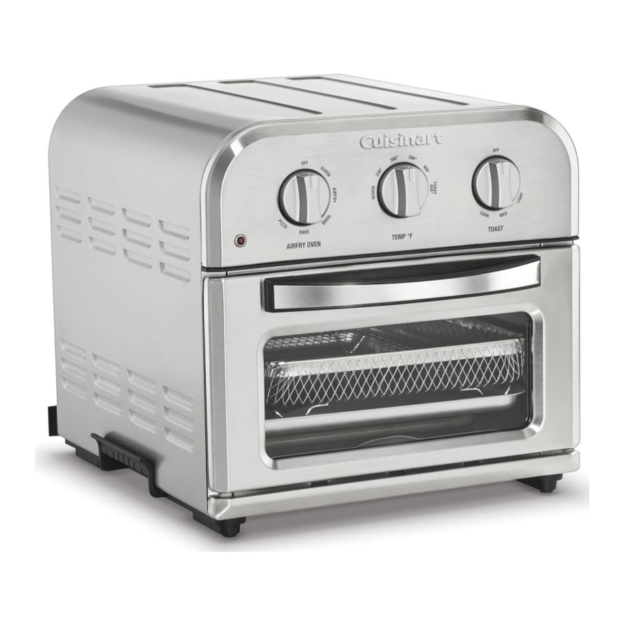 Cuisinart TOA26 Compact AirFryer Toaster Oven Manual ManualsLib