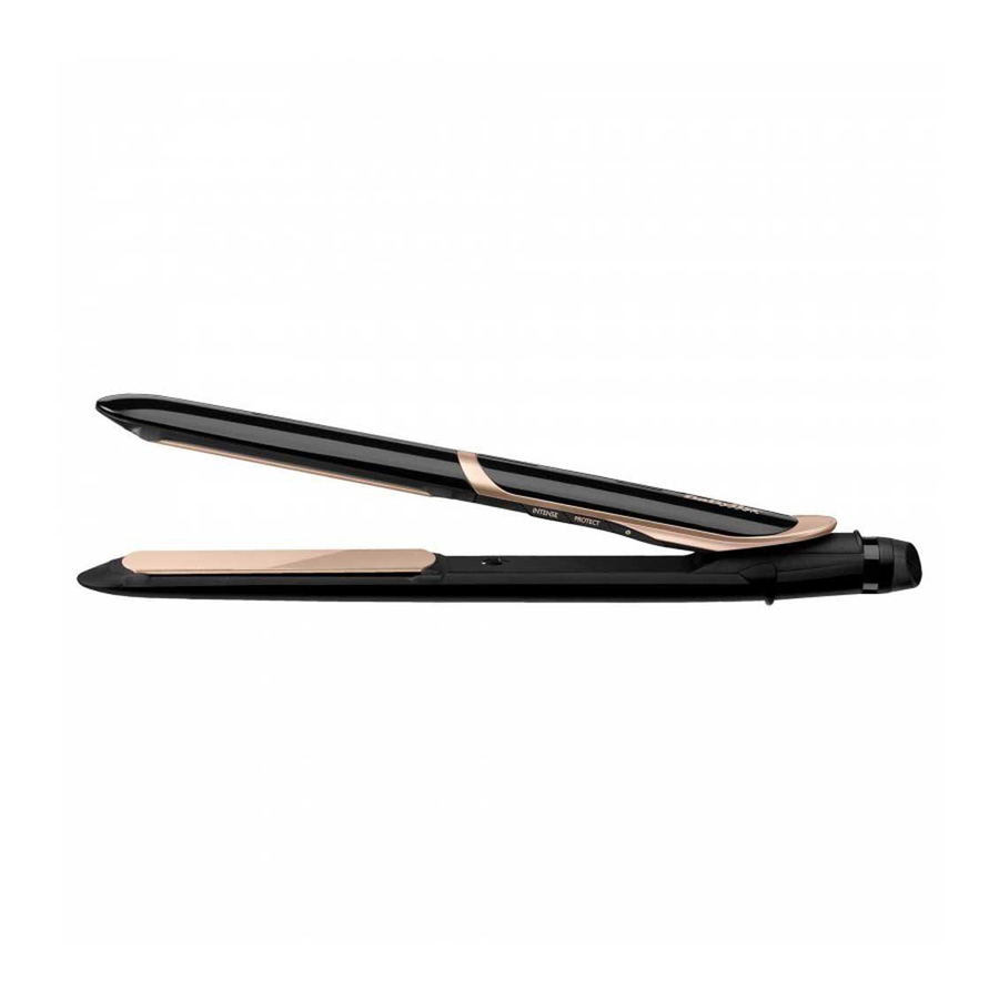 BaByliss ST393E - Hair Straightener Instructions | ManualsLib