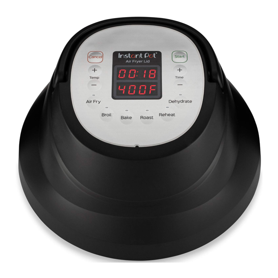 Instant Pod Air Fryer Lid 6quart Manual ManualsLib