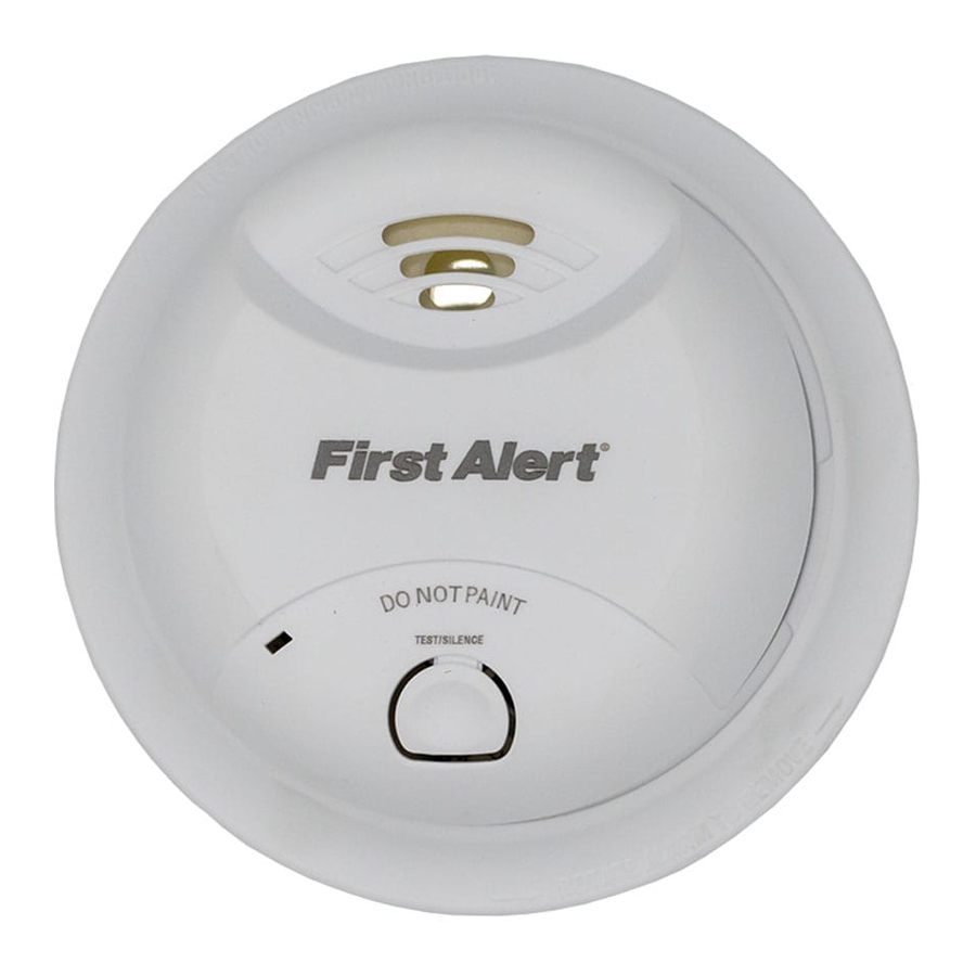 First Alert 0827 Smoke Alarm With Ten Year Battery Pack Manual Manualslib 6851