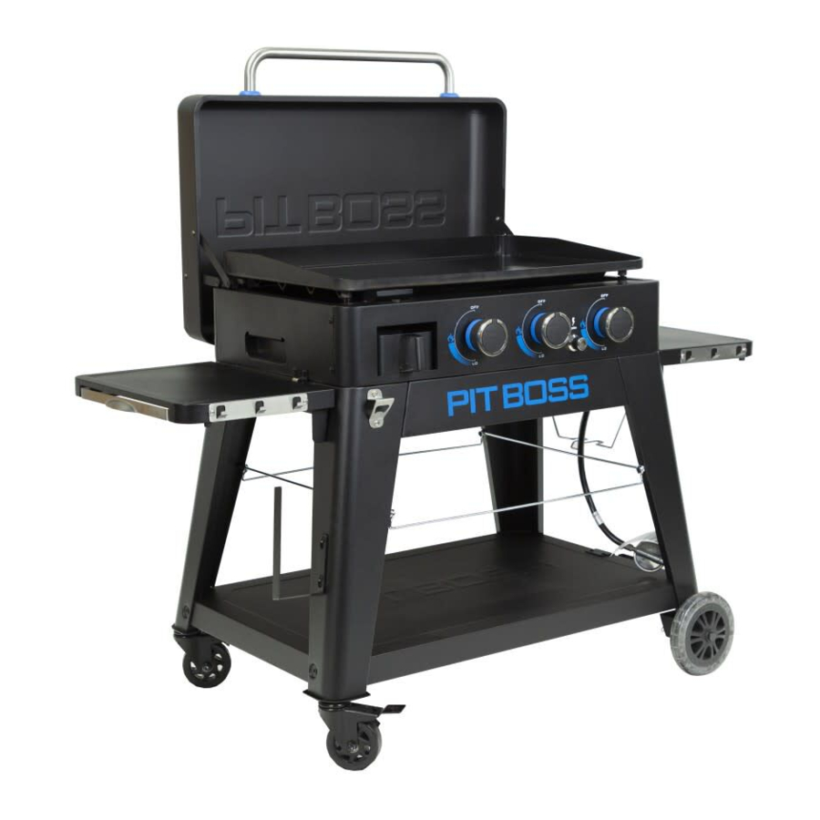 Pit Boss PB3BGD2 - 3-Burner Ultimate Lift-Off Plancha Manual | ManualsLib