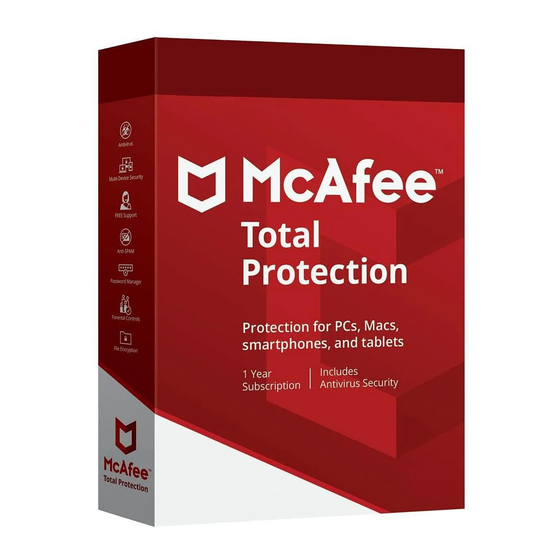 McAfee MTP09EMB1RAA - Total Protection 2009 User Manual