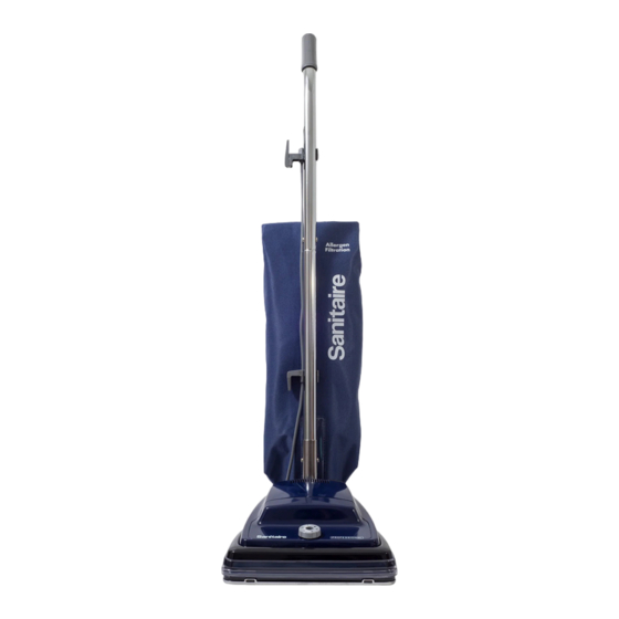 User Manuals: Sanitaire Professional Upright Vacuum