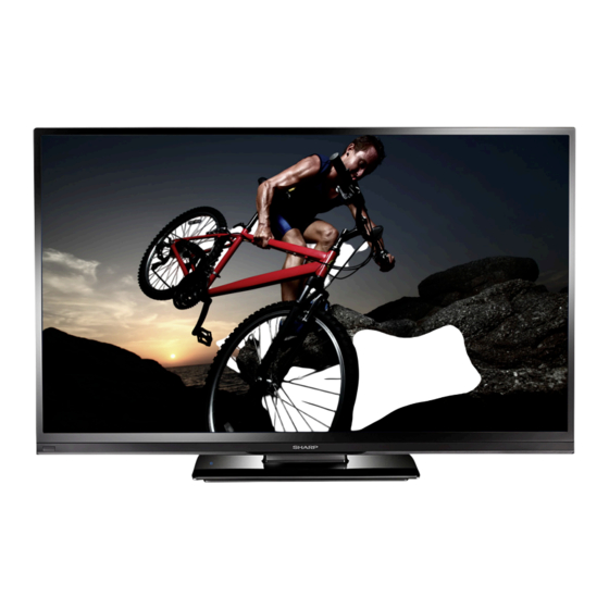 Sharp LC-42LB150U Quick Manual