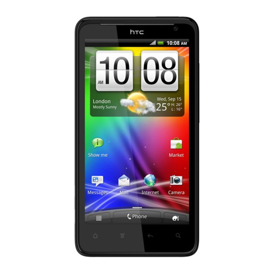 HTC Velocity 4G User Manual