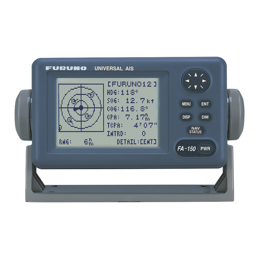 Furuno FA-150 Operator's Manual