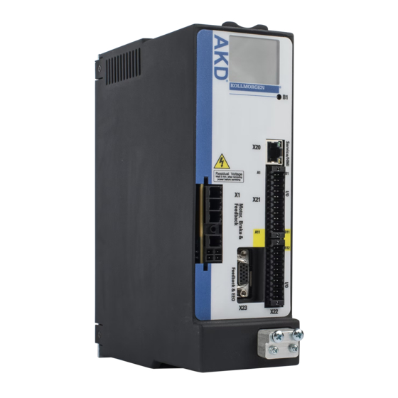 Kollmorgen AKD2G-S Series Installation Manual