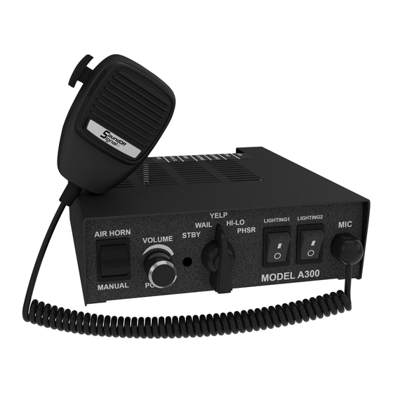 Soundoff Signal Armada A300 Quick Start Manual