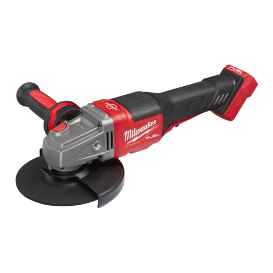 Milwaukee M18 FHSAG125XB Original Instructions Manual