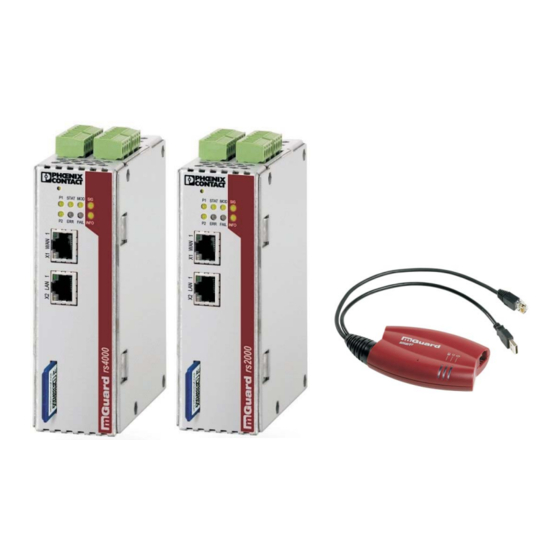Phoenix Contact FL MGUARD Series User Manual