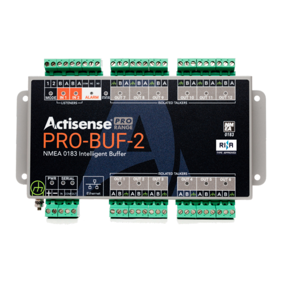 Actisense PRO-BUF-2 Quick Start Manual