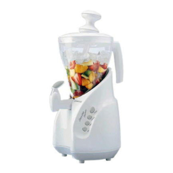 Kenwood Smoothie Concert SB250 Series Instructions And Recipe Ideas