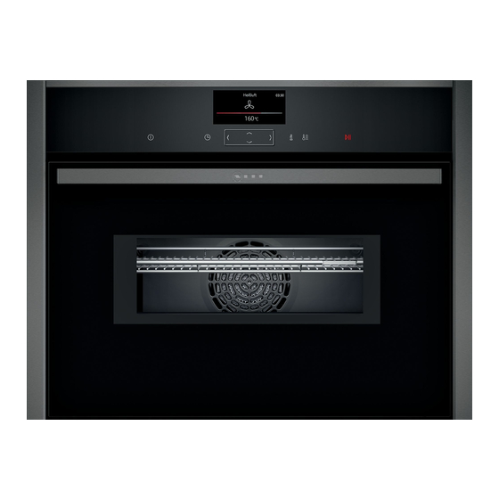 NEFF C17MS22 1 Series User Manual