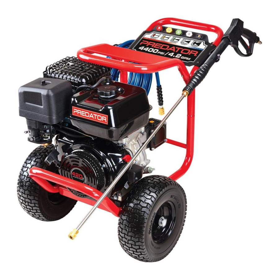 Predator 4400 PSI, 4.2 GPM, 64931 - Commercial Duty Pressure Washer ...