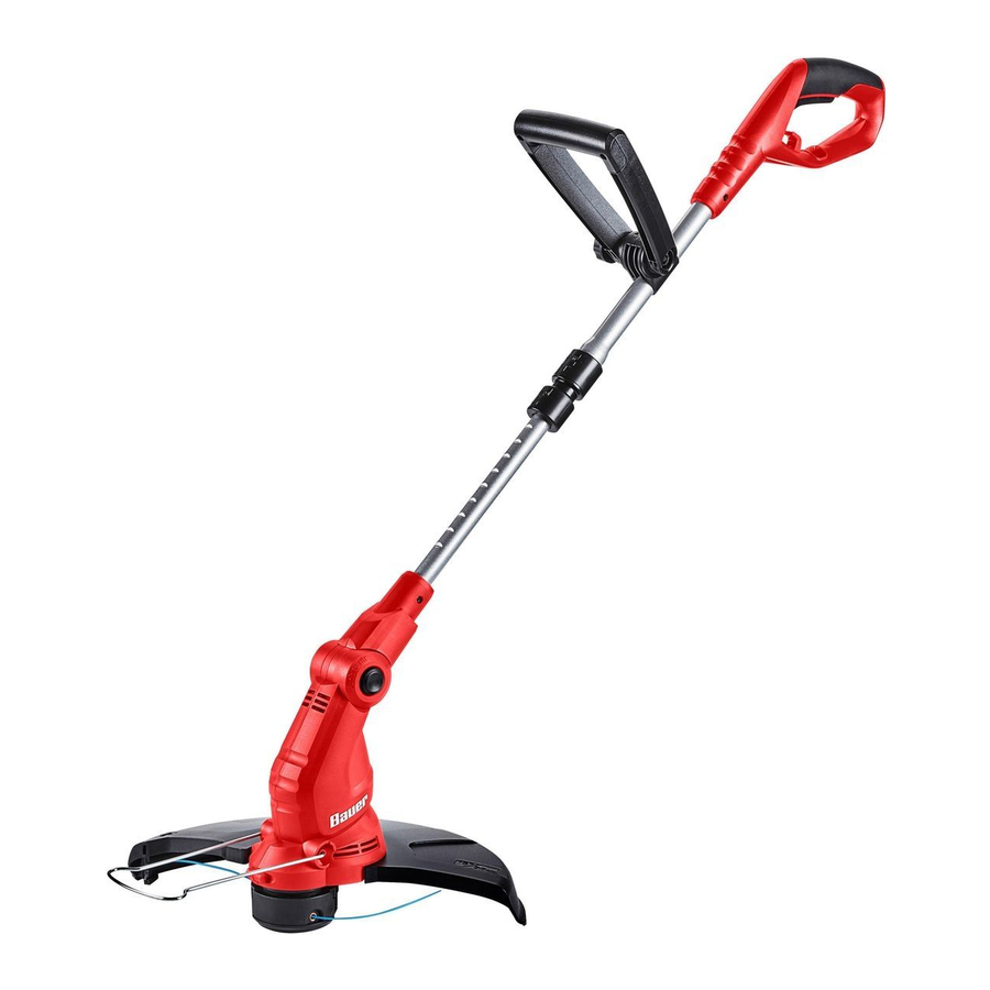 Bauer 20115EB, 57610 15 in. Electric String Trimmer Manual ManualsLib