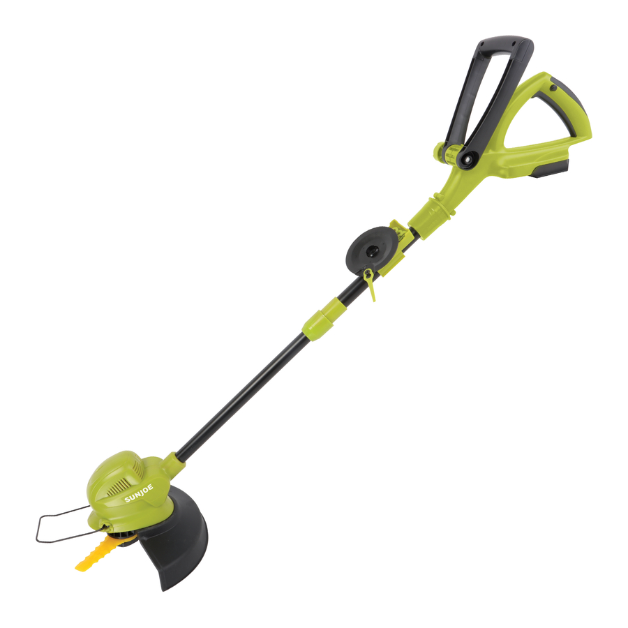 SunJoe 4V-SB10-CT - Blower + Grass Trimmer Bundle Manual | ManualsLib