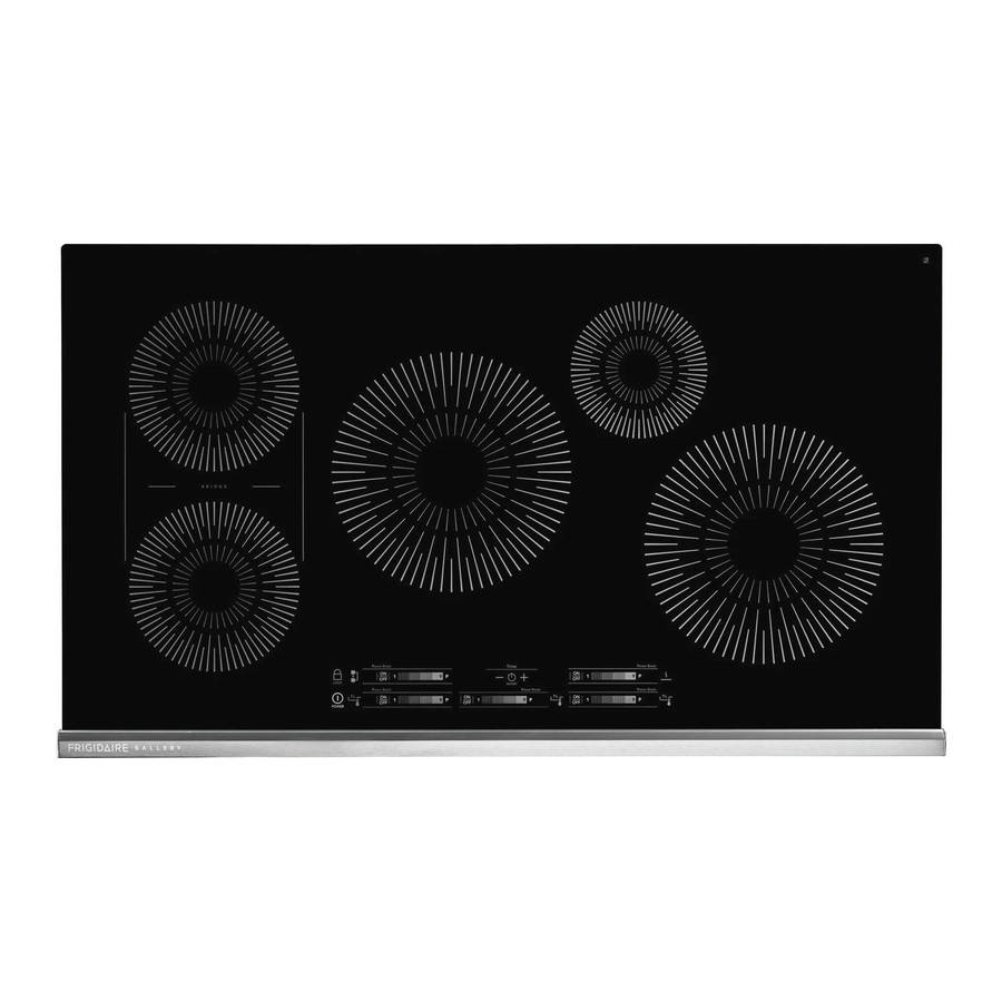 Frigidaire GCCI3667AB - Gallery 36" Induction Cooktop Manual