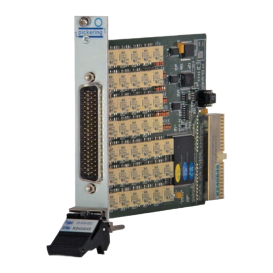 Pickering 40-656A User Manual