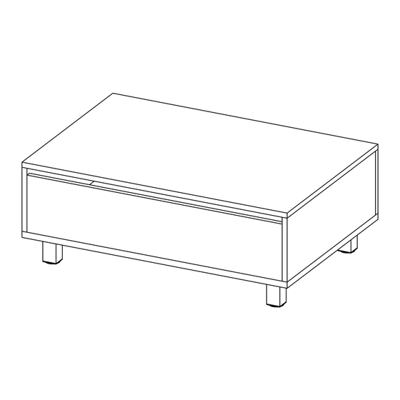 TUHOME Furniture GAMBIA MLC5017 Assembly Instructions Manual