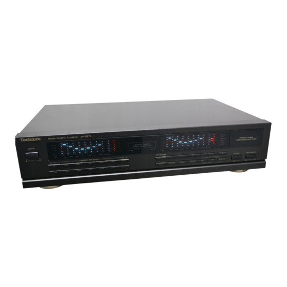 Technics SH-GE70 Service Manual