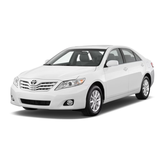 Toyota CAMRY 2010 Quick Reference Manual