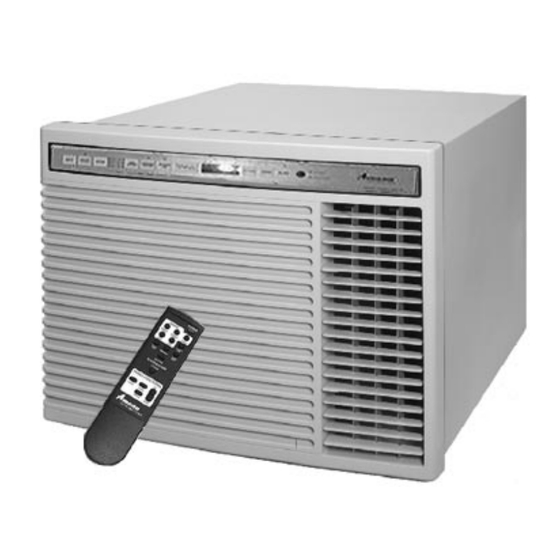 Amana Ultra Quiet Zone Room Air Conditioner Use And Care Manual