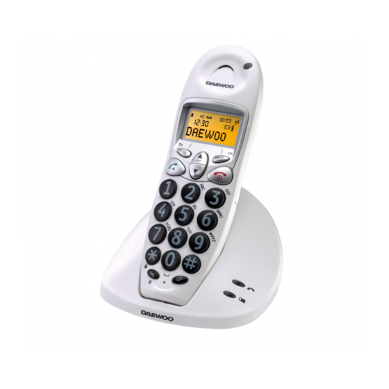 Daewoo DTD-7000 User Manual
