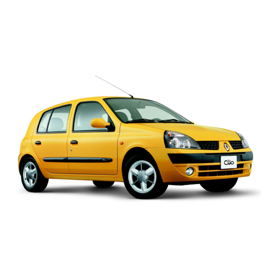Renault CLIO Driver's Handbook Manual
