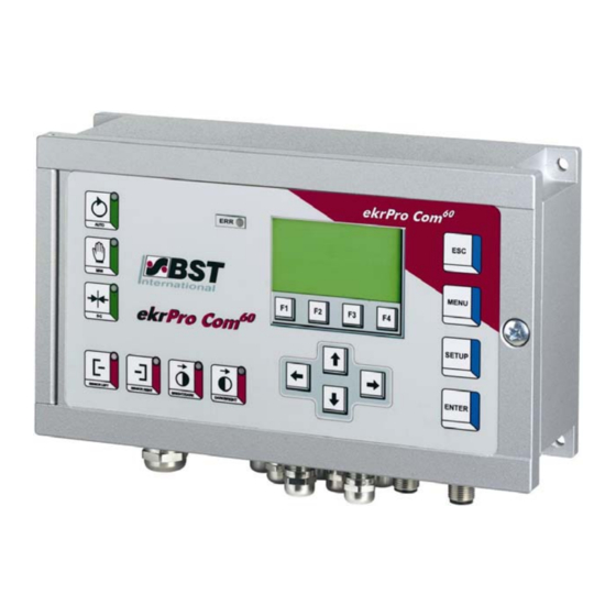 BST ekrPro Com60 Operating Manual