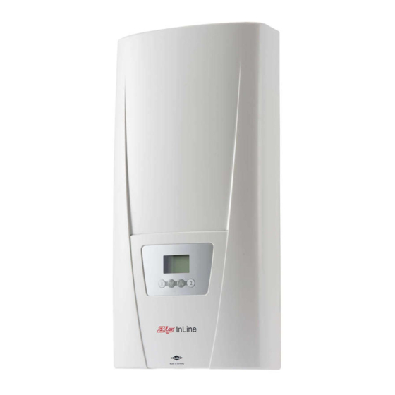 clage Zip InLine Series Installation Instructions & User Manual