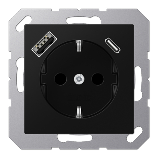 Jung SCHUKO 1520-15 Series Operating Instructions