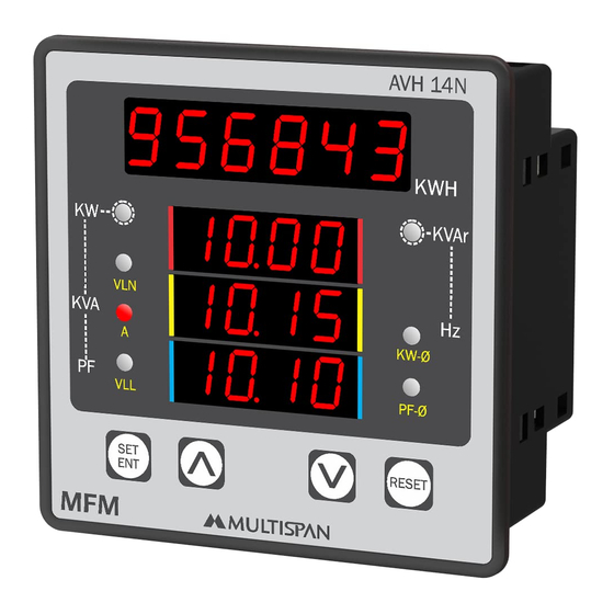 MULTISPAN AVH-14N Product Manual