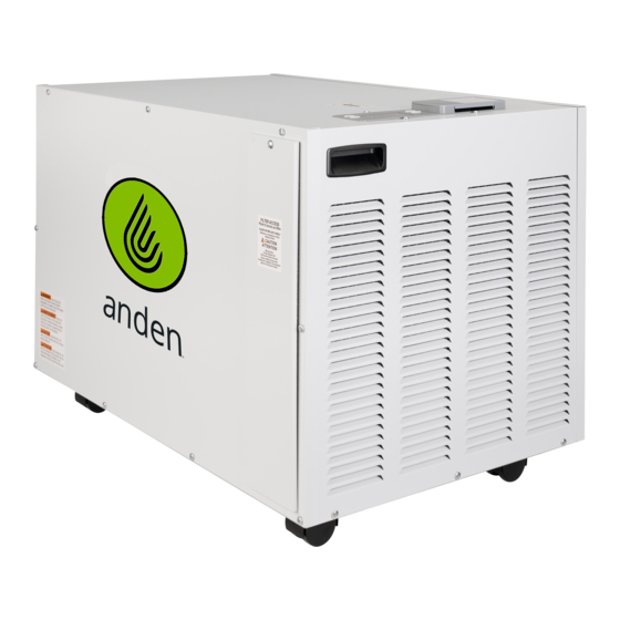 Anden A130F Installation And Operating Instructions Manual
