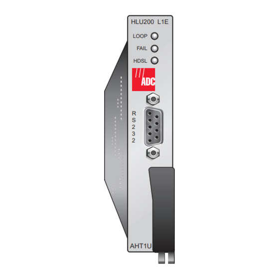 ADC HiGain HLU-200 User Manual