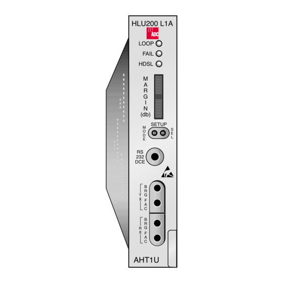 ADC HiGain HLU-200 User Manual