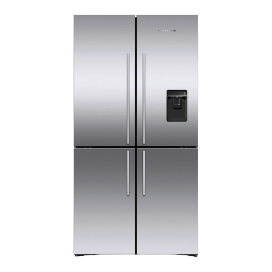 Fisher & Paykel ACTIVESMART RF203QDU Manuals