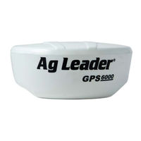 Ag Leader GPS 6000 Operator's Manual