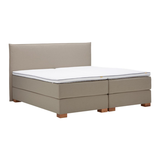 Micasa BICO Goodnight Boxspring Installation Instructions Manual
