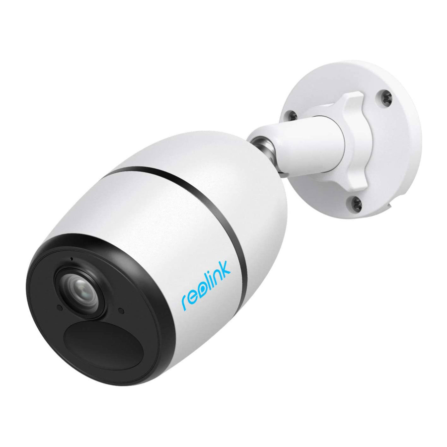 Reolink Go - Digital Outdoor Security Camera Manual | ManualsLib