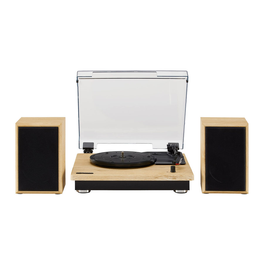 Crosley CR6043A Brio Turntable Manual ManualsLib