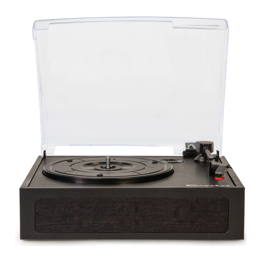 Crosley CR6040A Ryder Turntable Manual ManualsLib